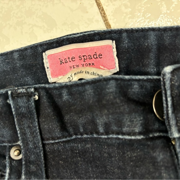 Dark denim Kate spade ankle length jeans - Picture 2 of 4